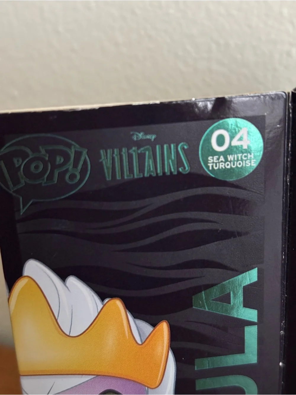 Funko pop disney villains Ursula eyeliner in box